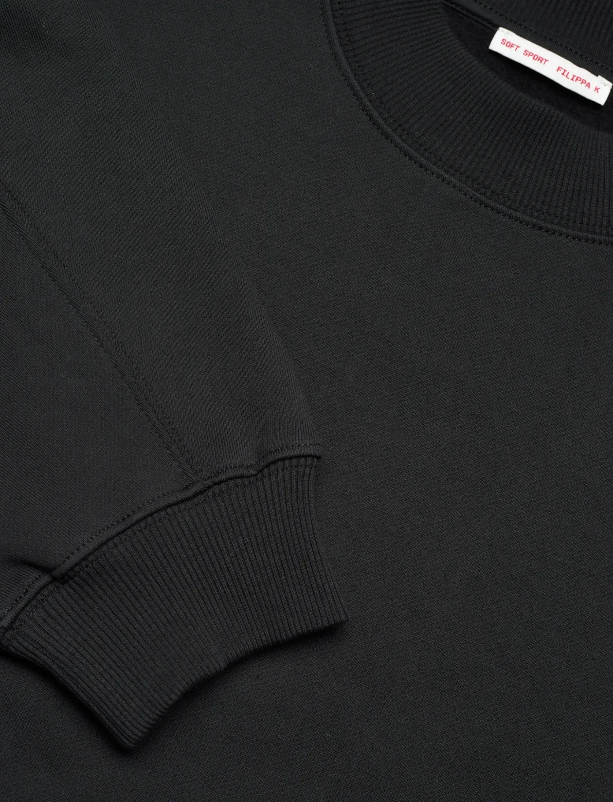 Oversized Brushed Cotton Sweat - Sweatshirts