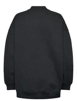Oversized Brushed Cotton Sweat - Sweatshirts