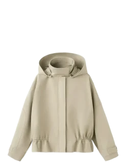 Oversized high-neck parka - Lette jakker