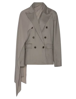 OVERSIZED SCARF BLAZER - Dobbeltradede blazere