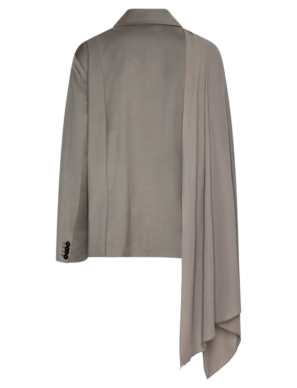 OVERSIZED SCARF BLAZER - Dobbeltradede blazere