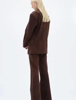 OVERSIZED SUEDE BLAZER - Læderjakker