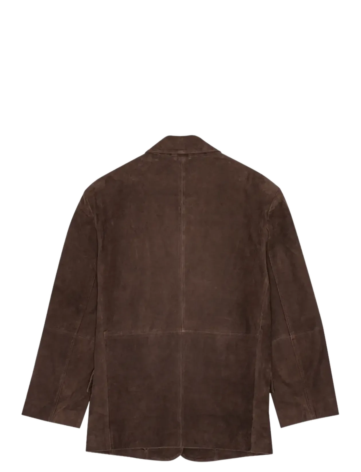 OVERSIZED SUEDE BLAZER - Læderjakker