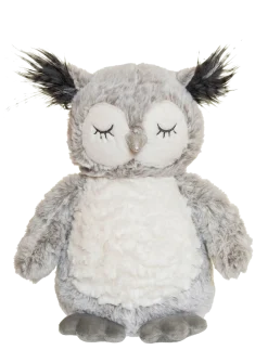 Owl, Uve, grey - Tøjdyr