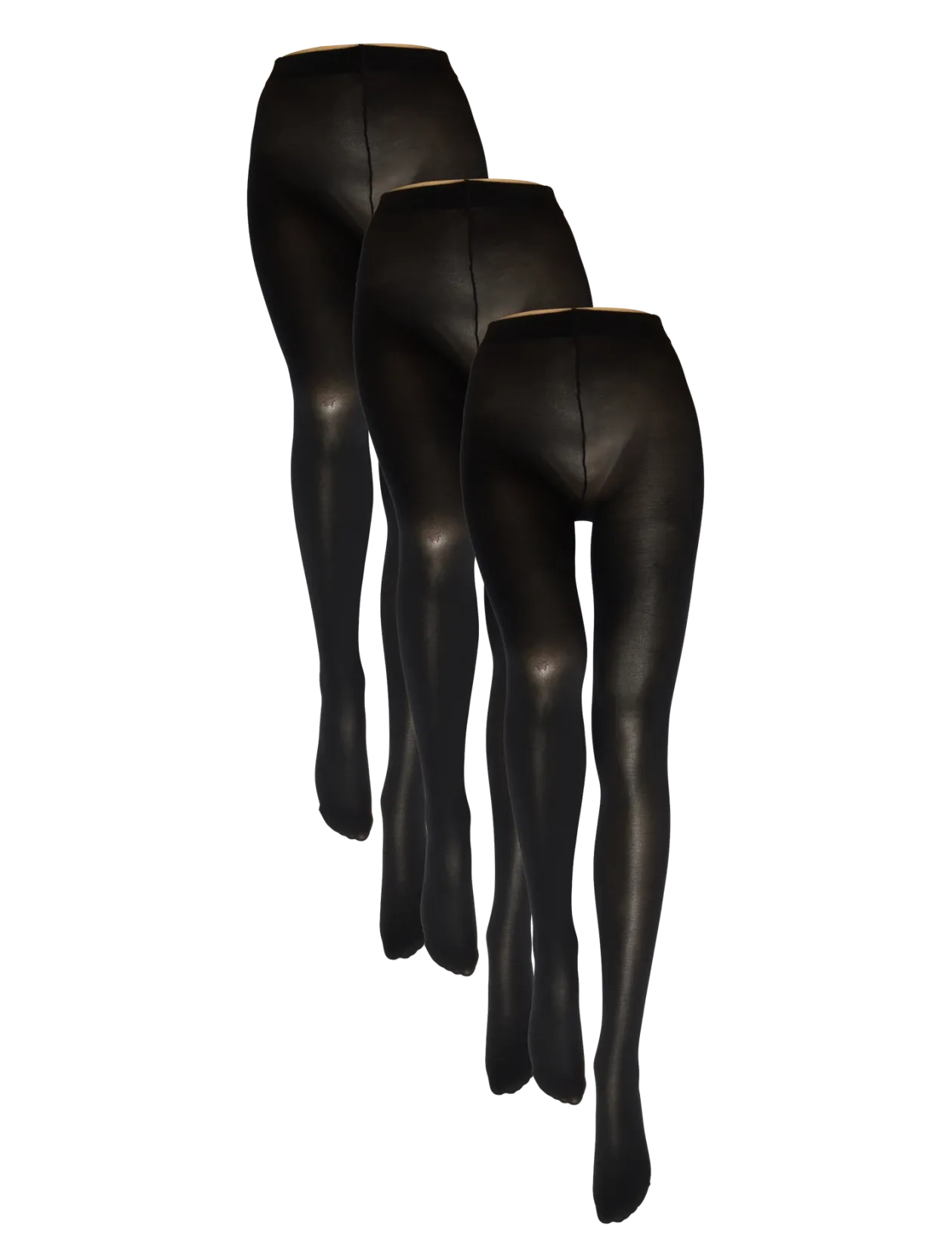 3-Pack Ladies Microfiber Tights 80 Den. - Strømpebukser
