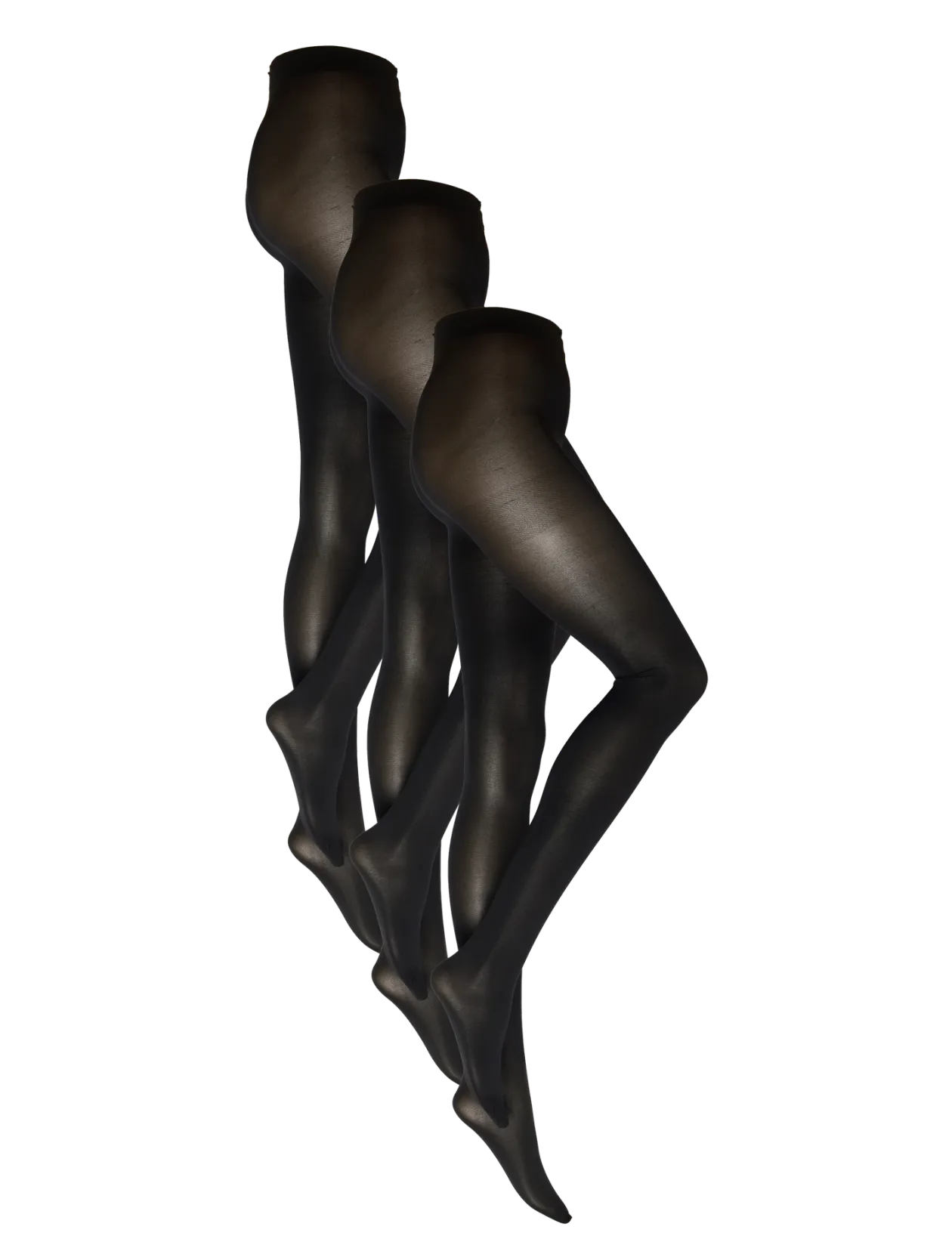 3-Pack Ladies Microfiber Tights 80 Den. - Strømpebukser