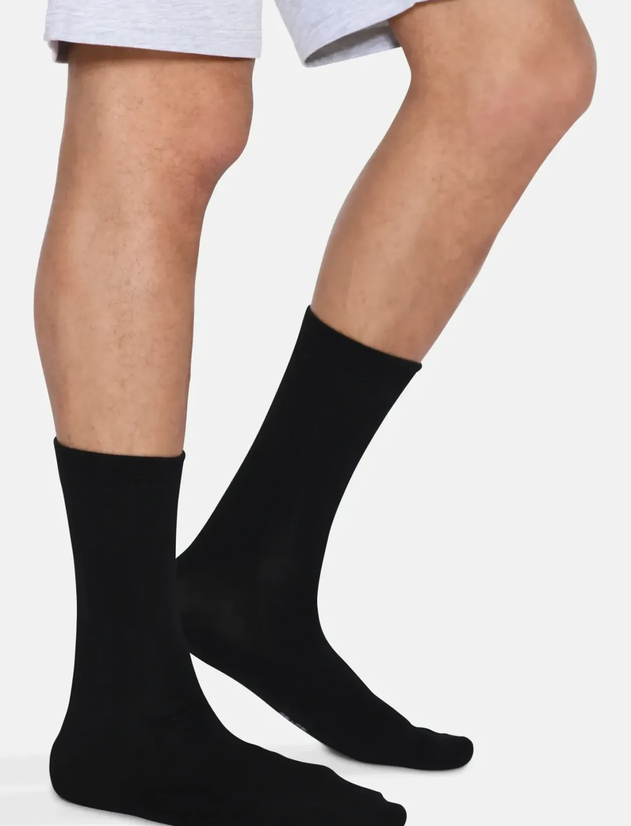 10-Pack Men Bamboo Basic Socks - Sokker