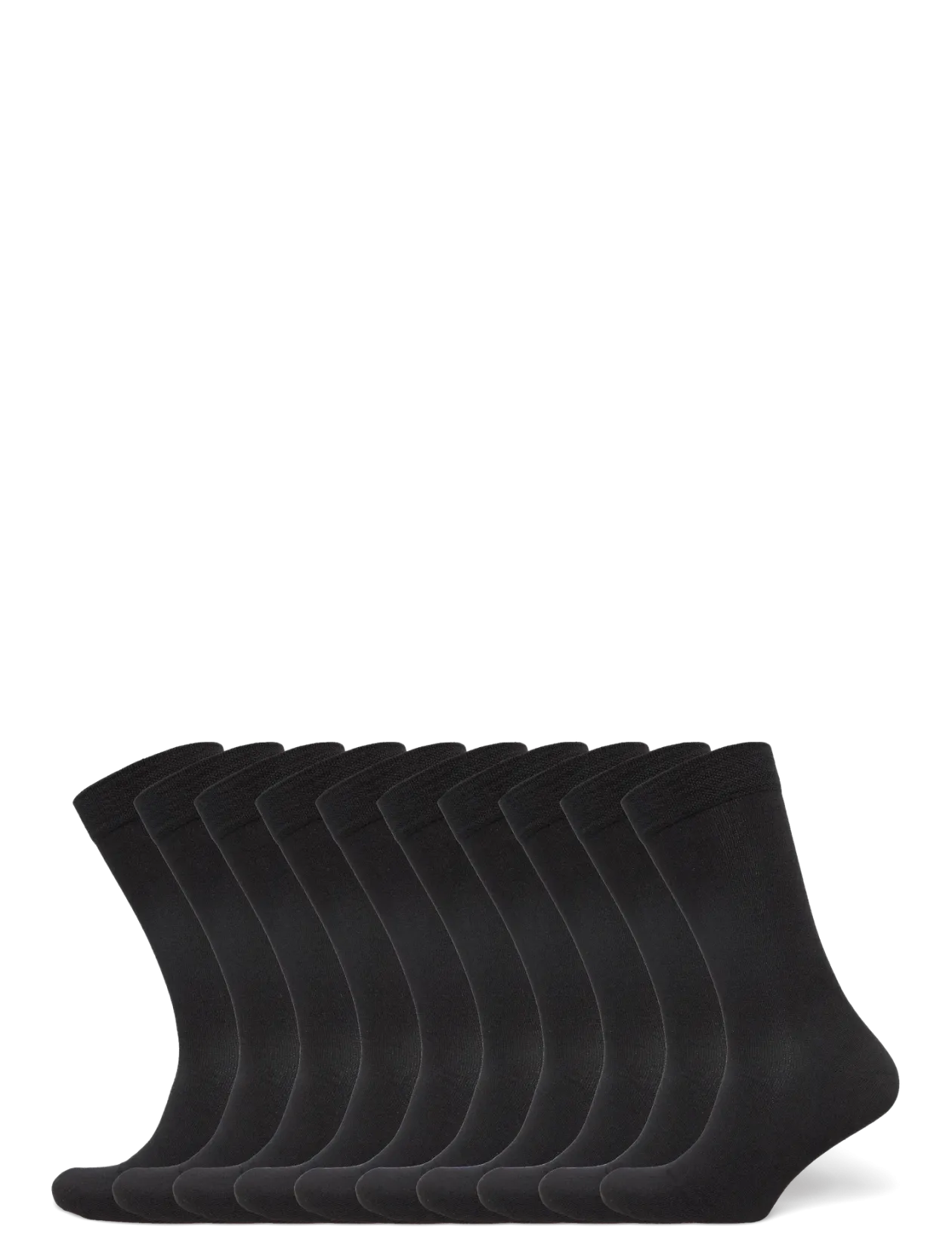 10-Pack Men Bamboo Basic Socks - Sokker