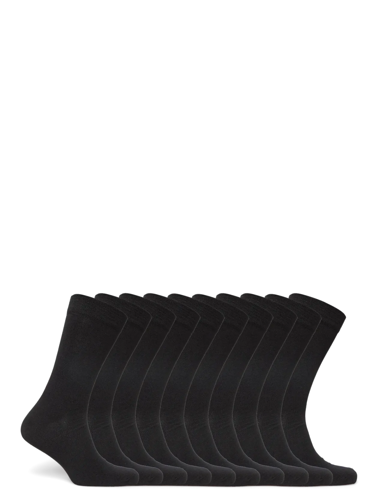 10-Pack Men Bamboo Basic Socks - Sokker
