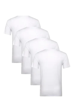 4-Pack Men Bamboo V-neck Undershirt - Nattrøjer