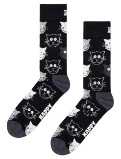 3-Pack Mixed Cat Socks Gift Set - Sokker