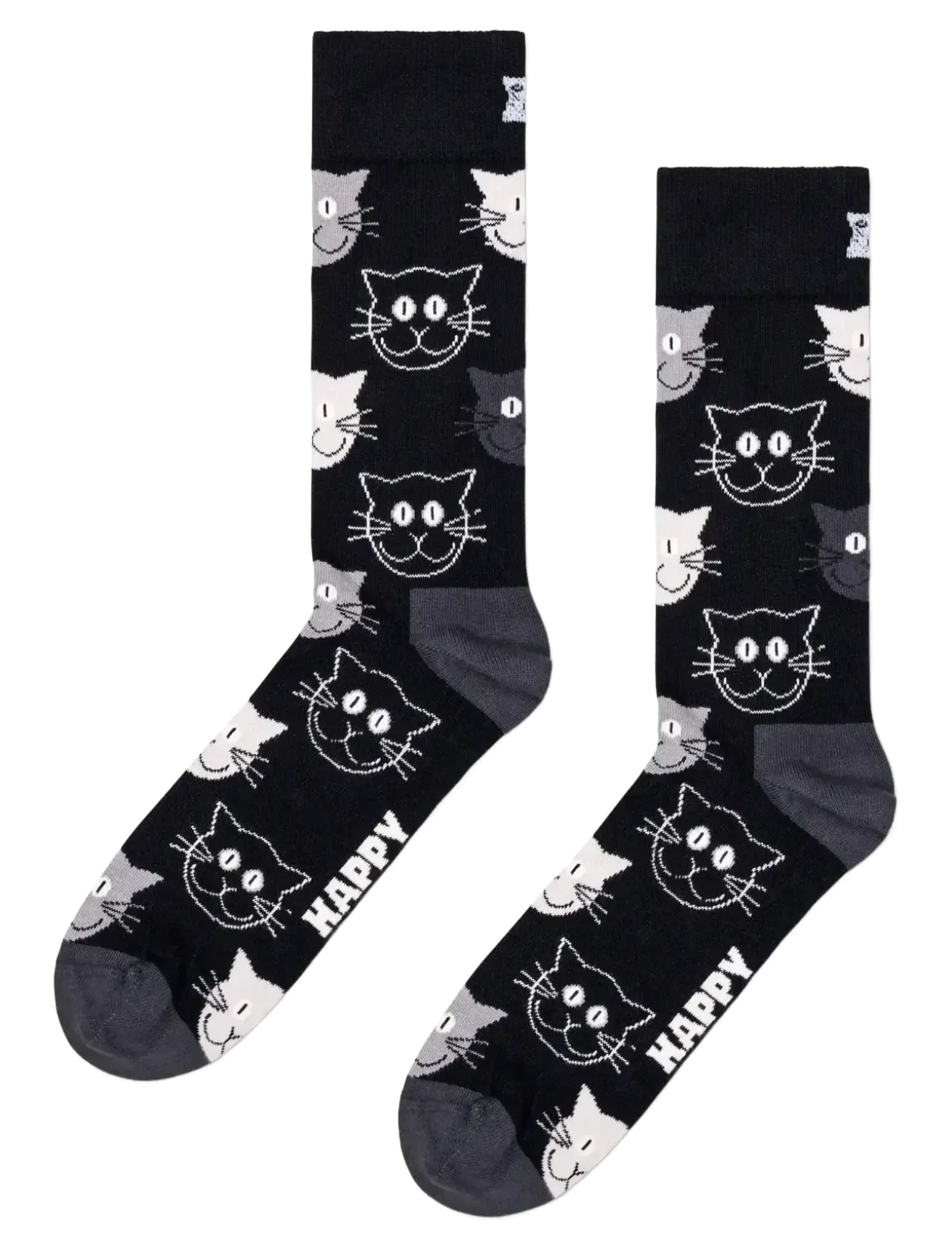 3-Pack Mixed Cat Socks Gift Set - Sokker