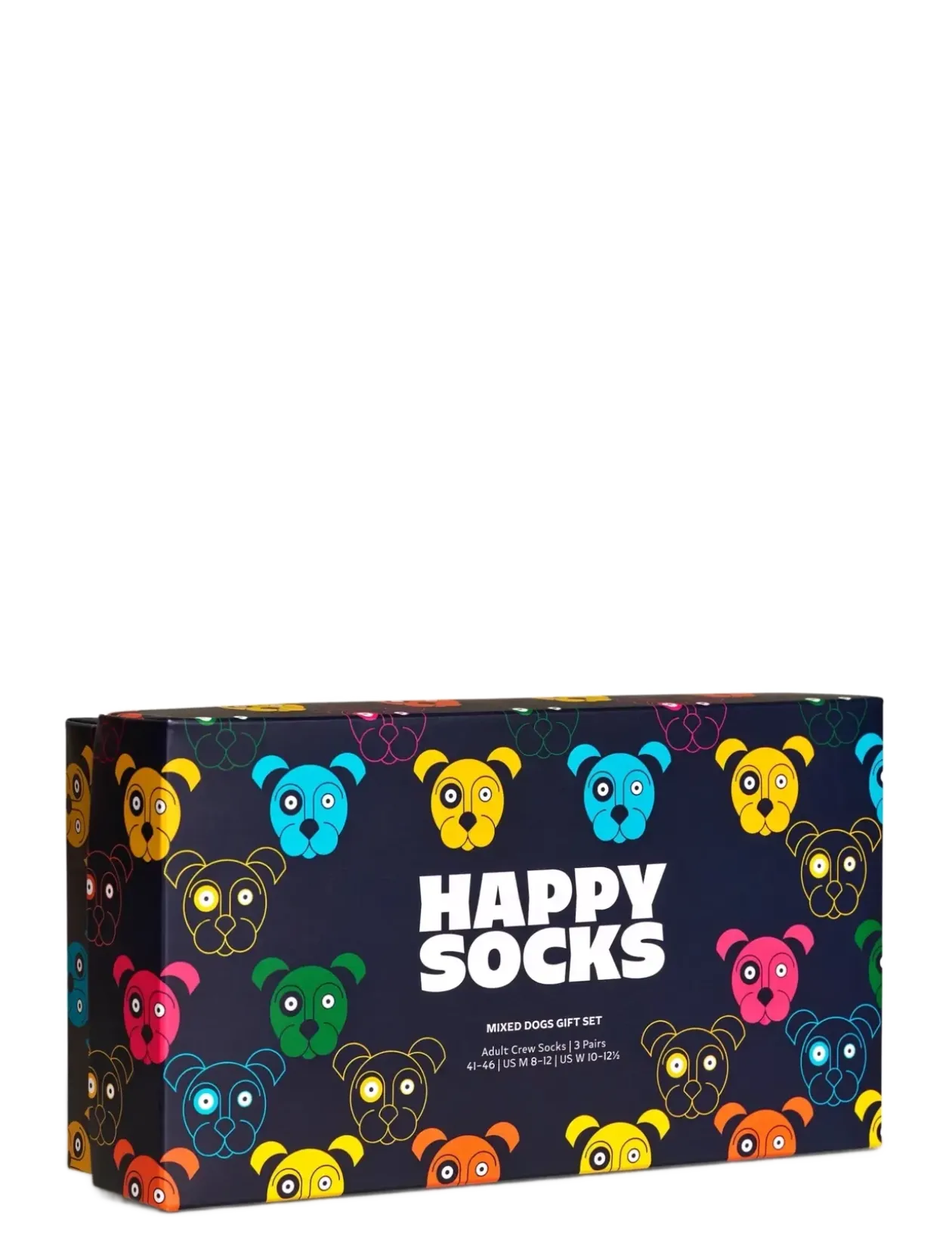 3-Pack Mixed Dog Socks Gift Set - Sokker
