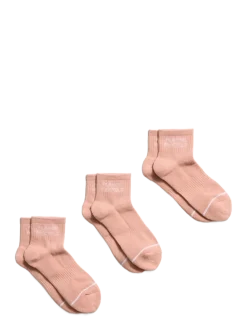 3-Pack Please Recycle Quarter Crew Sock - Strømper