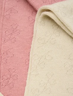 2-Pack Stockings w. Pattern - Strømpebukser