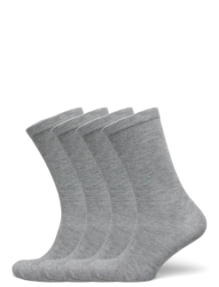 4-Pack Women Bamboo Basic Socks - Sokker