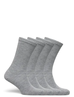 4-Pack Women Bamboo Basic Socks - Sokker