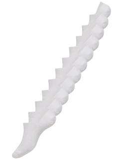 10-Pack Women Bamboo No Show Socks - Strømper