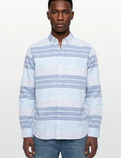 PACOSI OXFORD STRIPE - Stribede skjorter