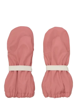 Padded PU-mittens w.fleece - Handsker