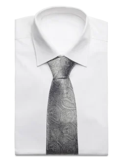 Paisley Silk Tie - Slips