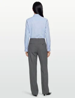 Paloma Pinstripe Trousers - Bukser med brede ben