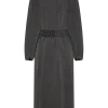 ParisLL Midi Dress LS - Denimkjoler