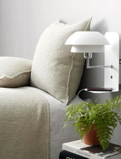 Parma væg lampe m/usb - Væglamper