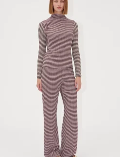 2247 Patchwork Jersey, Long Sleeve - Langærmede toppe