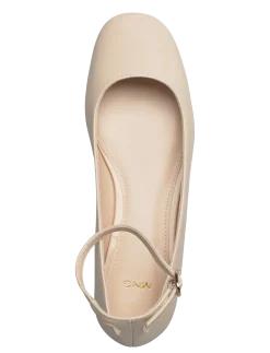 Patent leather-effect ballet flats - Ballerinaer