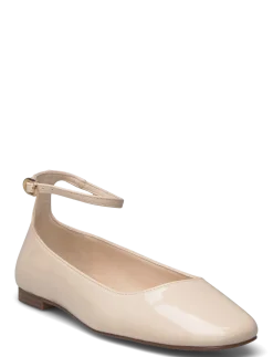 Patent leather-effect ballet flats - Ballerinaer