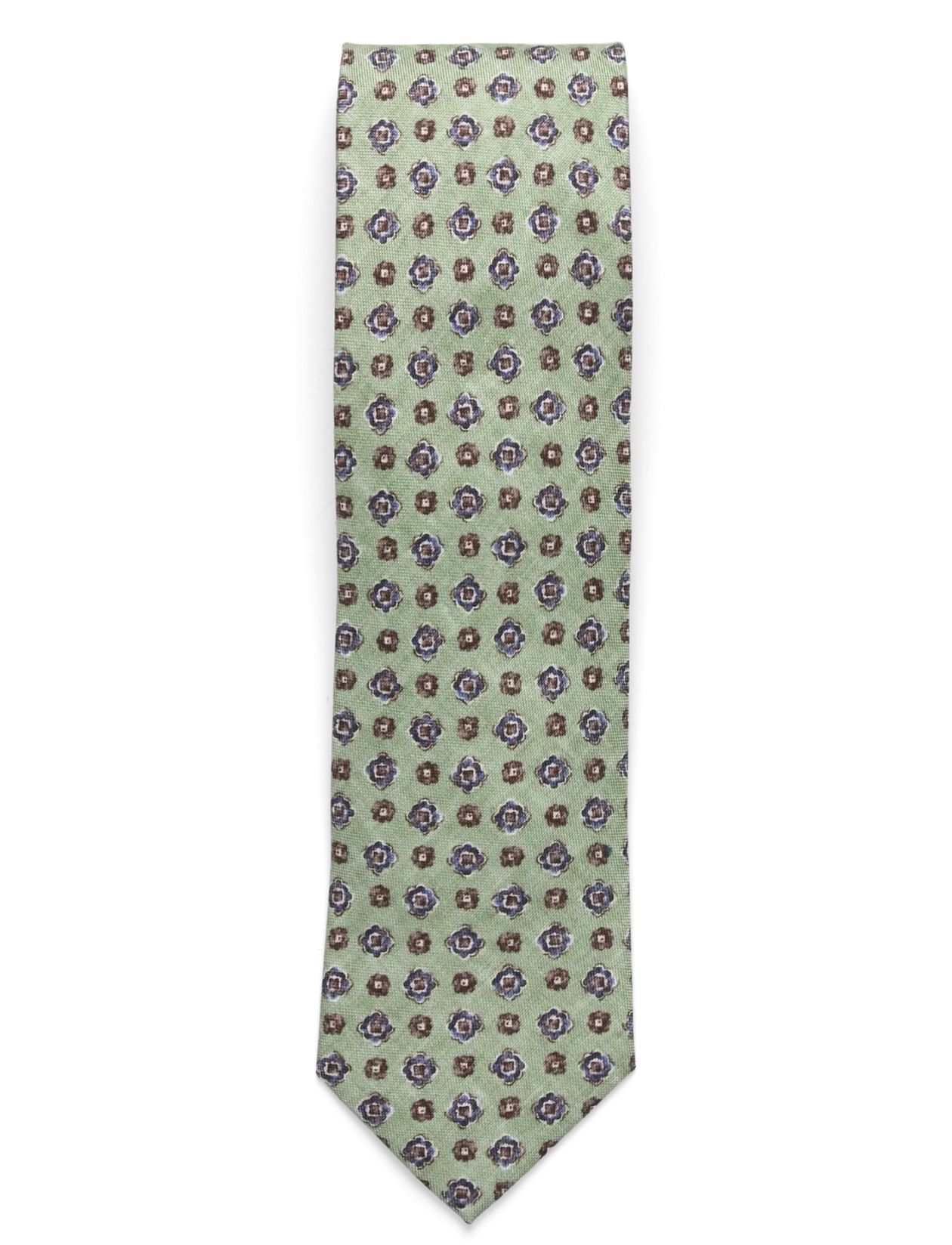 Pattern Silk Tie - Slips