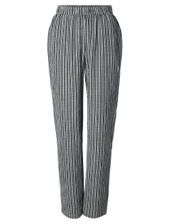 PCABRIELLE HW PANTS WVN D2D - Bukser med lige ben
