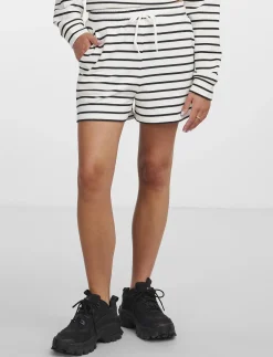 PCCHILLI SUMMER SHORTS STRIPE UB NOOS BC - Sweatshorts