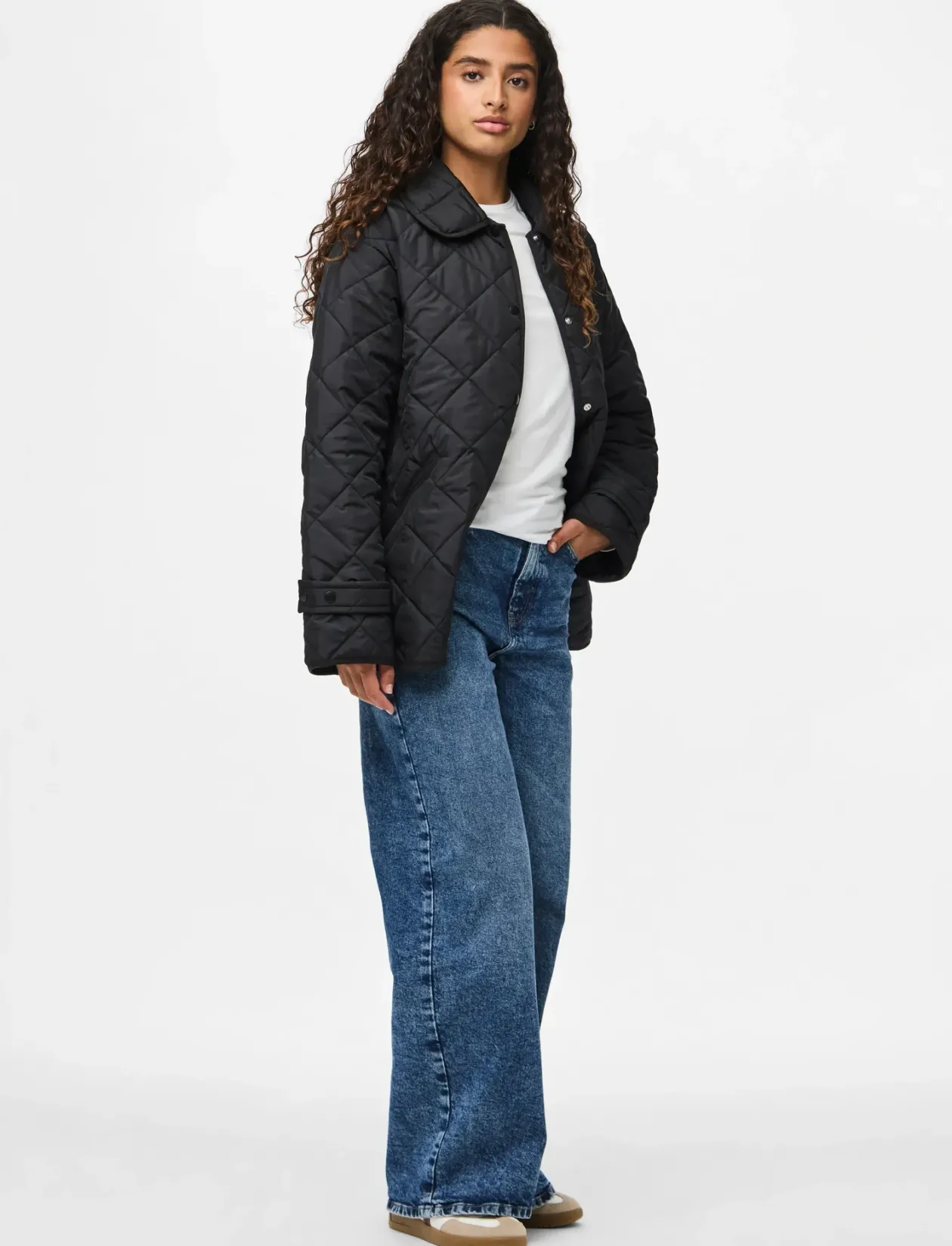 PCEMILY SHORT QUILTED JACKET NOOS BC - Quiltede jakker