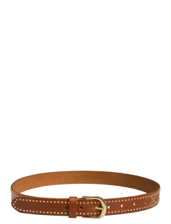 PCJUNE LEATHER JEANS BELT FC - Bælter