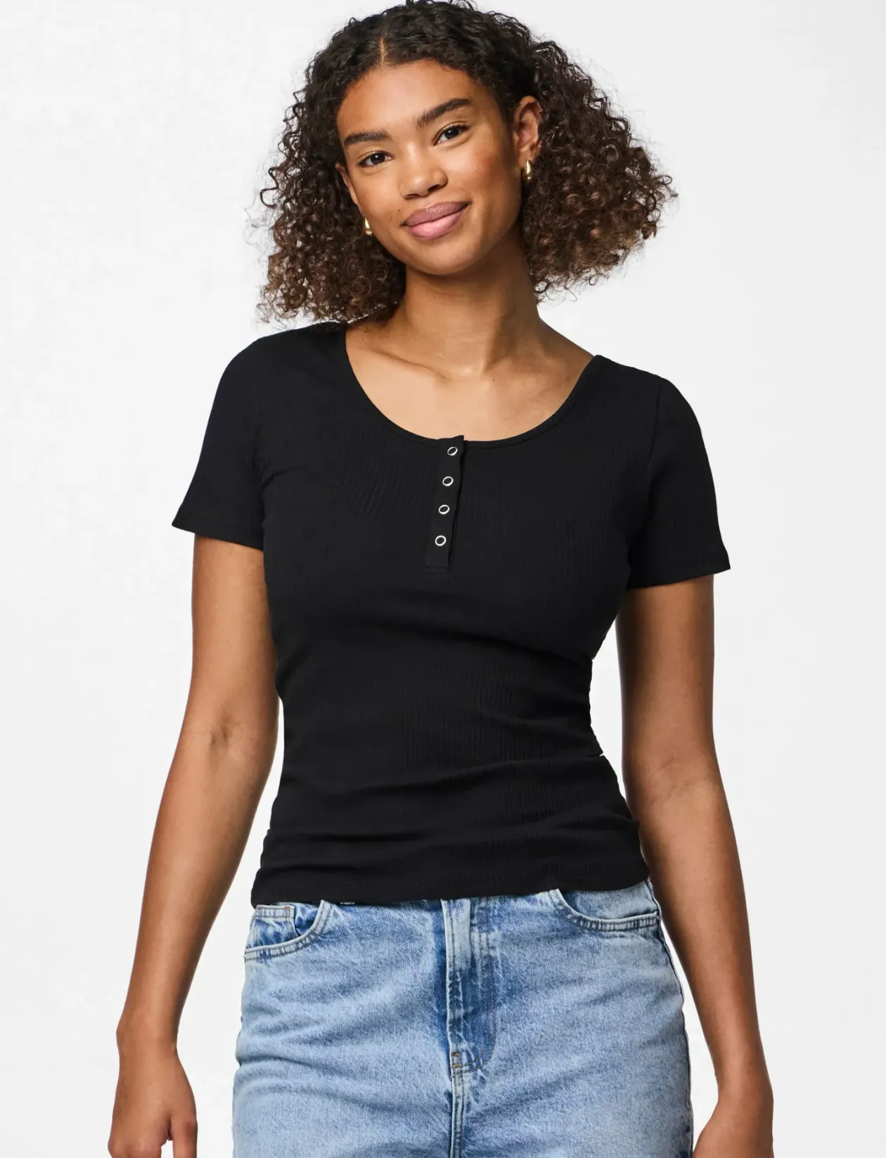 PCKITTE SS TOP JRS NOOS BC - T-shirts