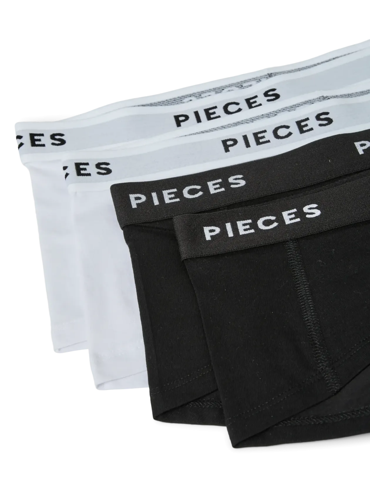 PCLOGO LADY 4 PACK SOLID NOOS BC - Trusser