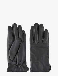 PCNELLIE LEATHER SMART GLOVE NOOS - Handsker & Vanter
