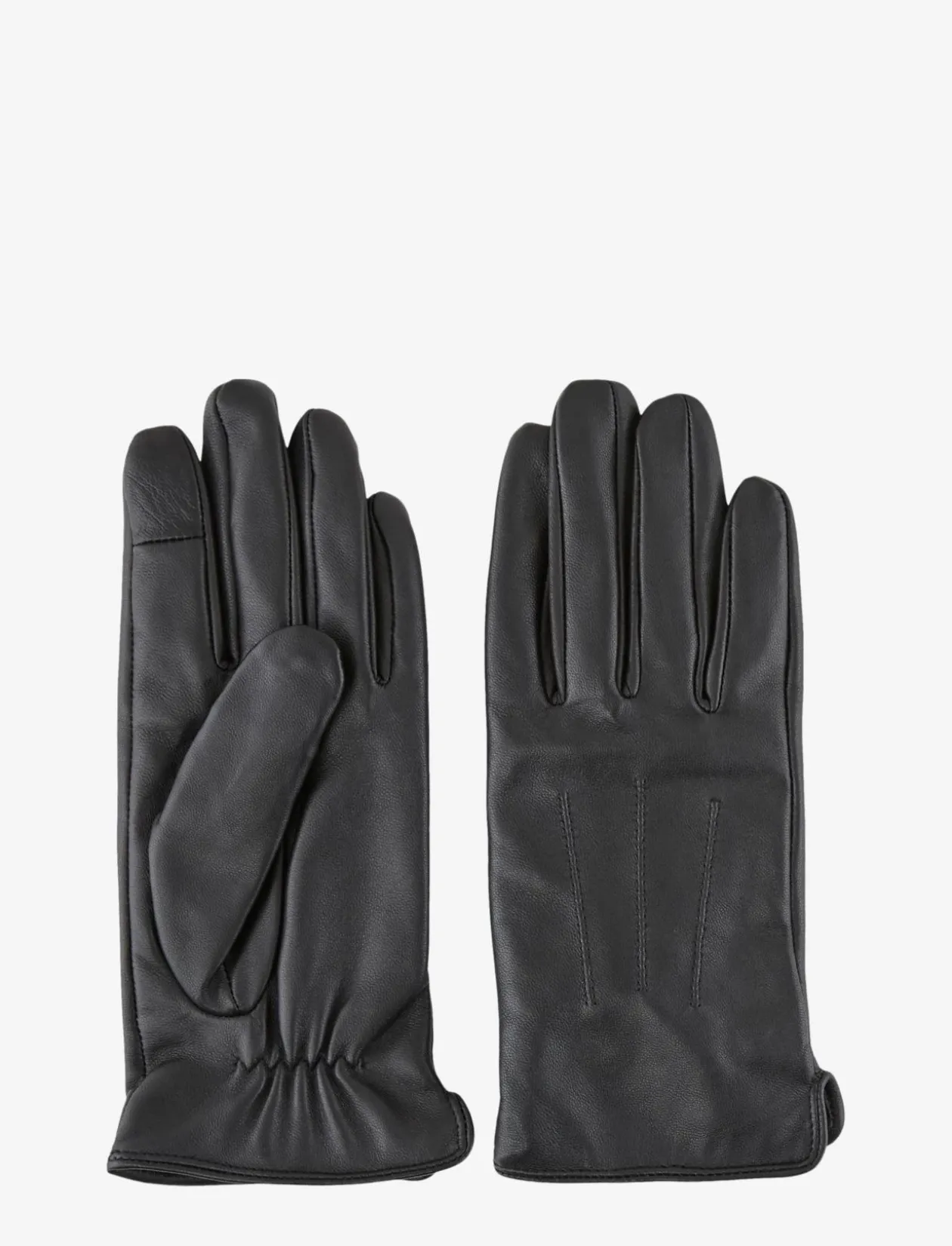 PCNELLIE LEATHER SMART GLOVE NOOS - Handsker & Vanter