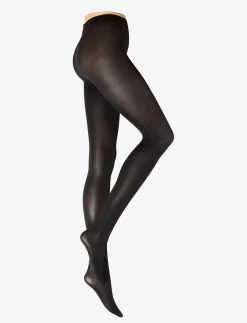 PCNEW NIKOLINE 40 DEN 2 PACK TIGHTS NOOS - Strømpebukser