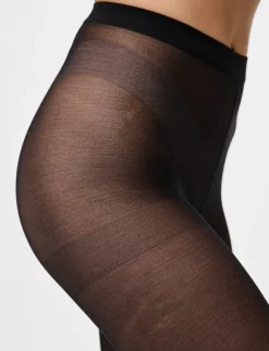 PCNEW NIKOLINE 20 DEN 2 PACK TIGHTS NOOS - Strømpebukser