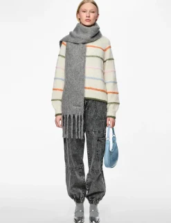 PCNILEA LONG SCARF PB BC - Halstørklæder
