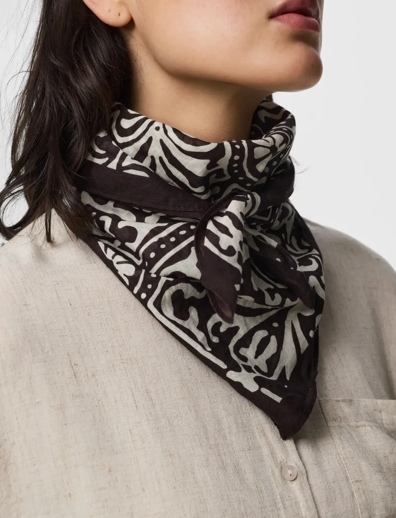 PCPHILINE SQUARE SCARF BC - Tynde tørklæder