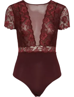 PCSICCA SS BODYSTOCKING NOOS - Bodies & slips