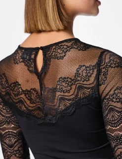 PCSINNA LS BODYSTOCKING - Bodies & slips
