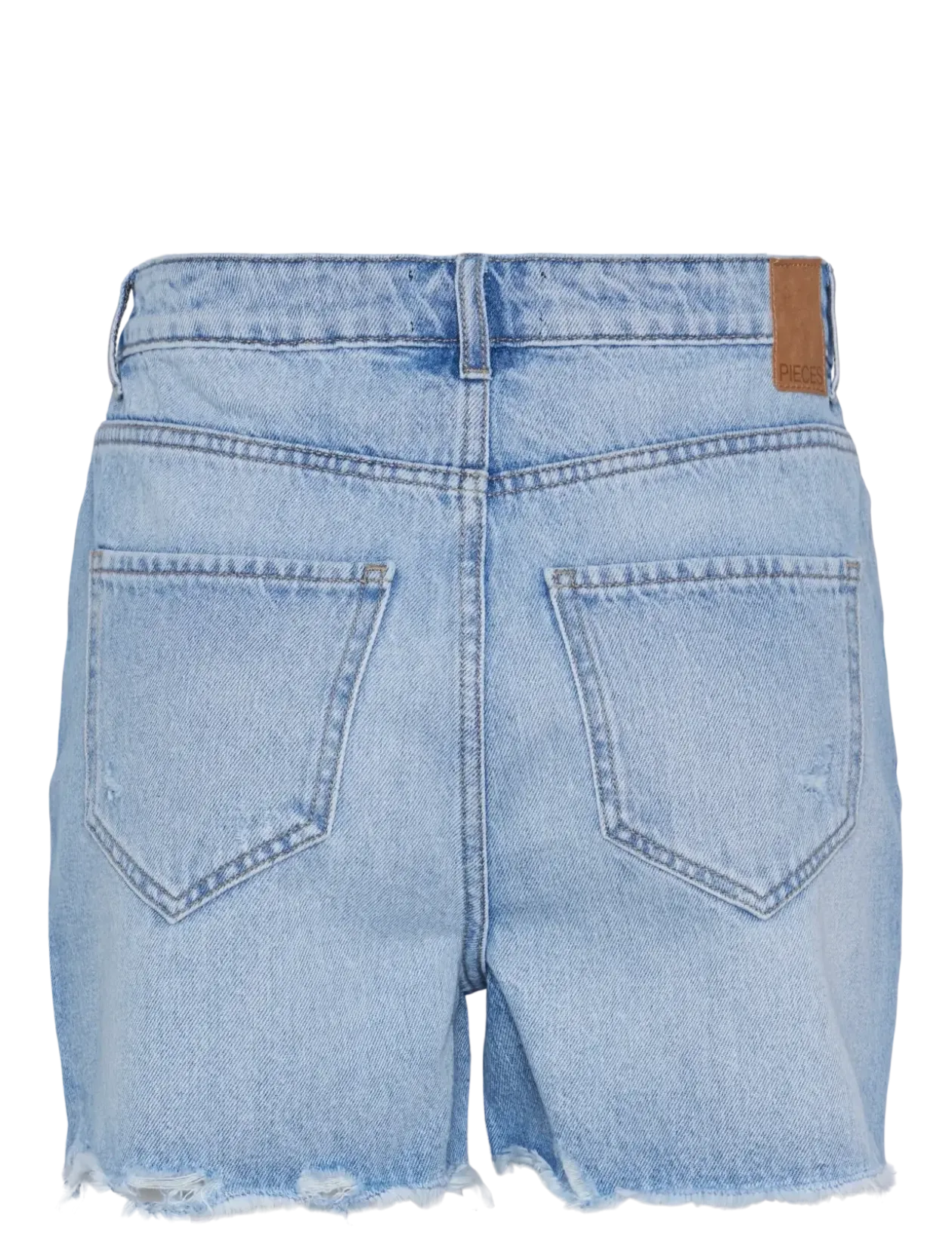 PCSUMMER HW DEST LB SHORTS NOOS - Denim shorts