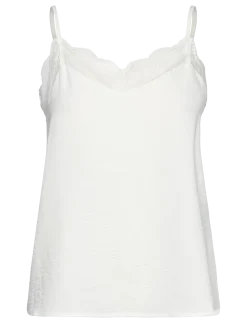 PCTIFFANY STRAP LACE TOP WVN NOOS BC - Ærmeløse toppe