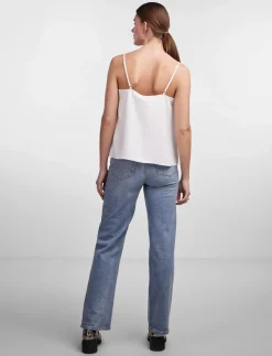 PCTIFFANY STRAP LACE TOP WVN NOOS BC - Ærmeløse toppe