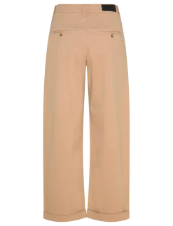 PD-Birkin Weekend Cropped Pant Stru - Bukser med lige ben